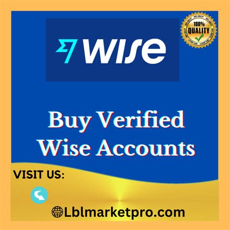 So, Let's Connect!!! Published Feb 17, 2024. + Follow. If you're looking to buy verified wise accounts, consider these top three sites: lblmarketpro.com, lblmarket.com, and buyverifiedwise.com ...